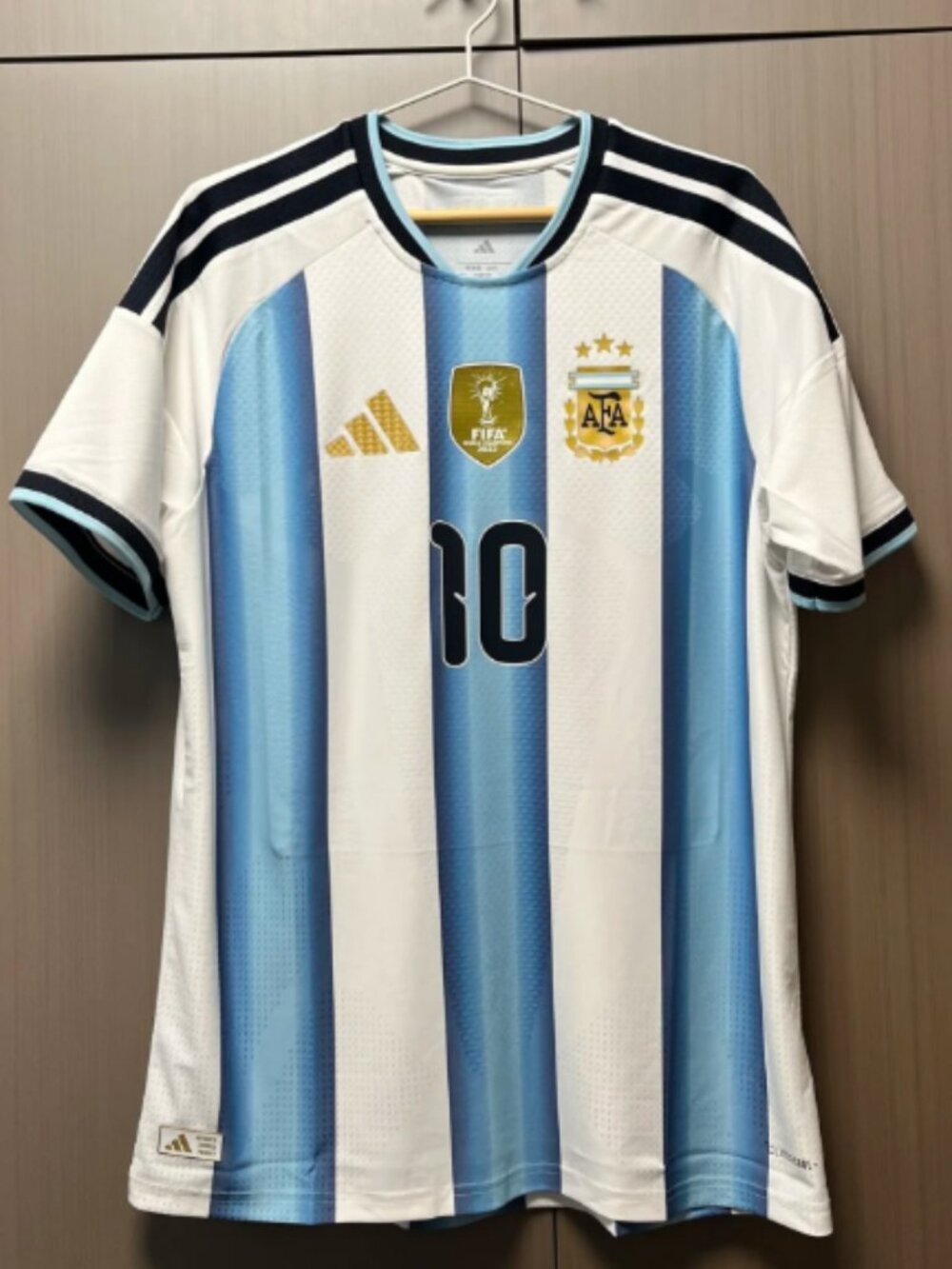 Blue White #10 Soccer Fan Jersey 2026 World Cup Men’s L